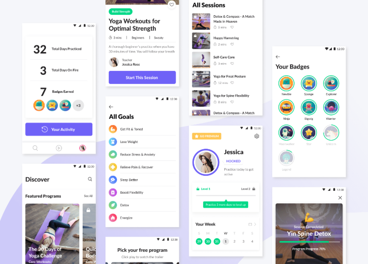 DoYou Yoga & Fitness: Cross-Platform Redesign & React Migration - Image 3